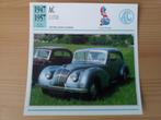 AC - Edito Service kaarten auto bouwperiode 1947-1992, Ophalen of Verzenden, Zo goed als nieuw, Auto's