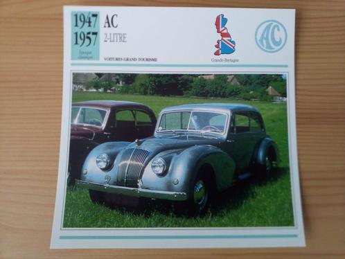 AC - Edito Service kaarten auto bouwperiode 1947-1992, Verzamelen, Automerken, Motoren en Formule 1, Zo goed als nieuw, Auto's