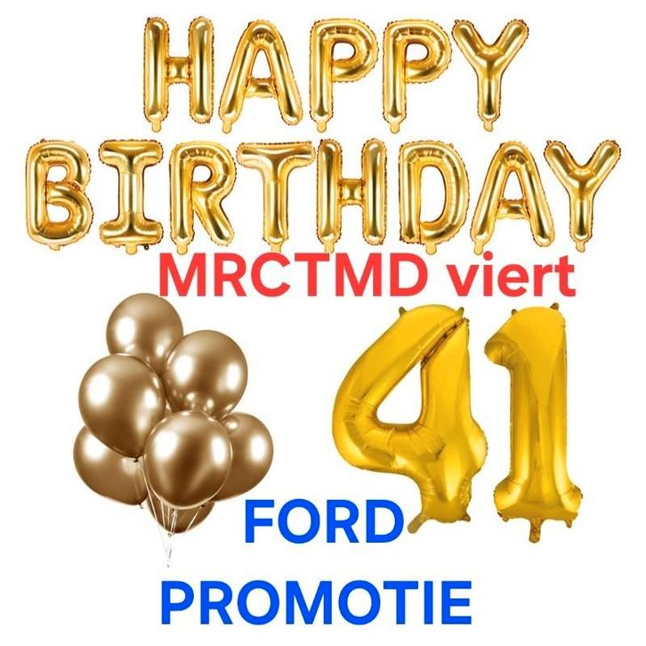 FORD SET PROMOTIE: ja en dit voor 41ste verjaardag MRCTMD  !, Hobby en Vrije tijd, Modelbouw | Radiografisch | Auto's, Nieuw, Auto onroad
