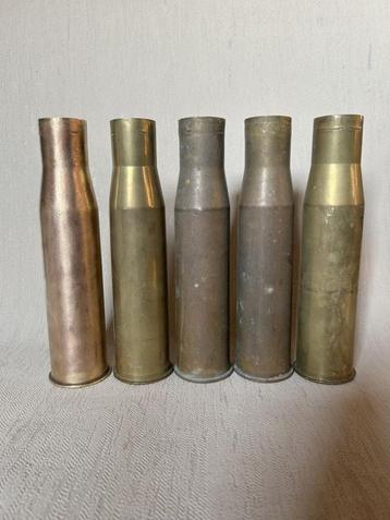 wo2 - US 37MM M16 hulzen 1941 '42 '43 - Stuart tank - LEEG beschikbaar voor biedingen