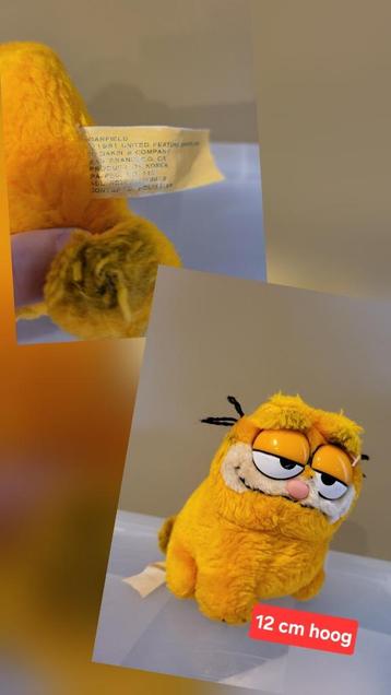 Pluche Garfield 1981 beschikbaar voor biedingen