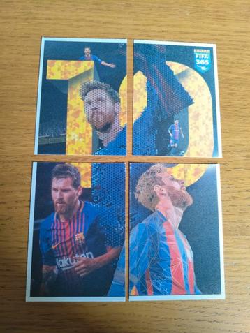 Lionel Messi Panini stickers FIFA 365 2018 beschikbaar voor biedingen