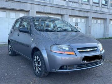Chevrolet Kalos 1.2i Euro4 Prête a Immatriculer, Auto's, Chevrolet, Voorwielaandrijving, 1150 cc, Stof, Zwart