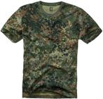 Brandit - Basic Heren T-shirt Camou Nieuw 4XL, Kleding | Heren, T-shirts, Overige kleuren, Verzenden, Nieuw, Overige maten
