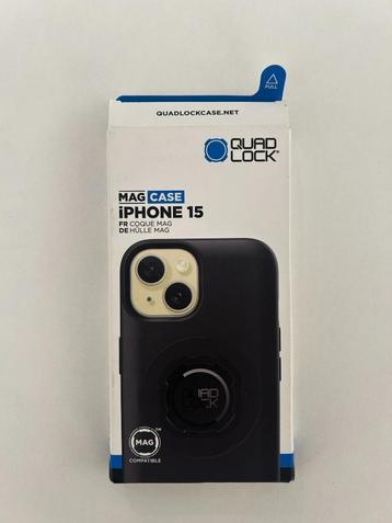 Quad Lock hoesje voor iPhone 15 (MagSafe) beschikbaar voor biedingen