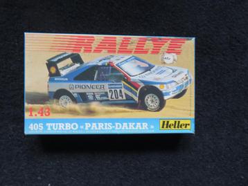 Heller 1/43 Peugeot 405 Turbo Paris-Dakar