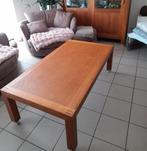 Eiken moderne salontafel 80 x 148cm. Hoogte 50 cm, Ophalen, Zo goed als nieuw