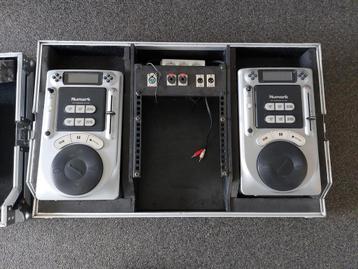 Flightcase voor 2 cd spelers en mengpaneeltje beschikbaar voor biedingen