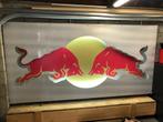 RED BULL grote reclame bak in alu, met verlichting, Verzamelen, Ophalen, Zo goed als nieuw, Lichtbak of (neon) lamp