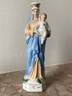 Beeldje Maria in biscuit (21 cm), Antiek en Kunst, Ophalen of Verzenden