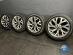 Originele Range Rover Sport 21 inch Flute antraciete velgen, Gebruikt, 275 mm, Banden en Velgen, All Season