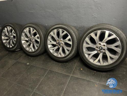Originele Range Rover Sport 21 inch Flute antraciete velgen, Auto-onderdelen, Banden en Velgen, Banden en Velgen, All Season, 21 inch