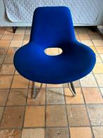 Mooi moderne stoel/zetel, Huis en Inrichting, Ophalen, Gebruikt, Blauw, Eén