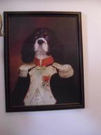 mooie druk cavalier king charles, Ophalen, Gebruikt, Overige typen, 75 tot 100 cm
