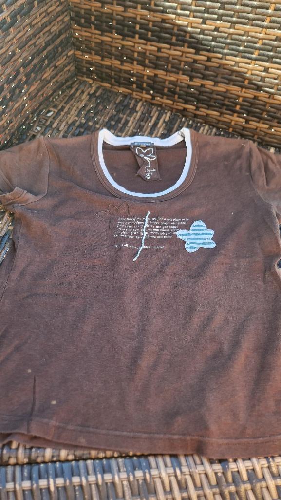 1 polo manches courtes marque street one, Manches courtes, Taille 38/40 (M), Street One, Brun