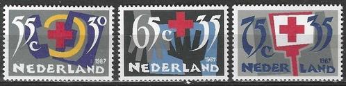 Nederland 1987 - Yvert 1293-1295 - Rode Kruis (PF), Timbres & Monnaies, Timbres | Pays-Bas, Non oblitéré, Envoi