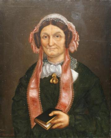 Ed. Desterbecq: Portret 1858 (O/D, 60 x 74 cm)