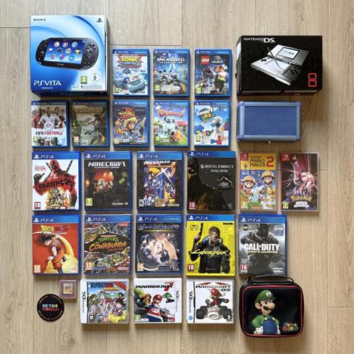 Console Playstation PS Vita + Console DS Tank + Spellen, Games en Spelcomputers, Games | Sony PlayStation 4, Zo goed als nieuw