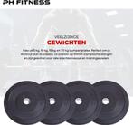 PH Fitness Bumper Plates 10KG – 50mm Olympische 2 Stuks, Sports & Fitness, Enlèvement ou Envoi, Neuf, Bras, Autres types
