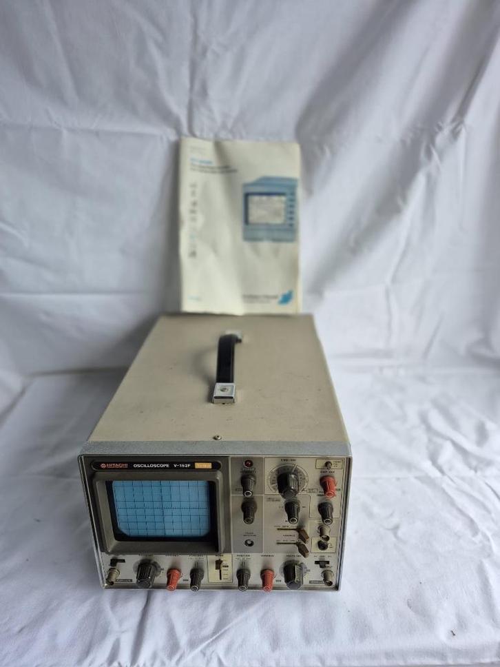 Oscilloscope Hitachi V-152F 15 MHz, Bricolage & Construction, Instruments de mesure, Utilisé, Enlèvement