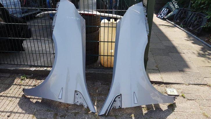 Renault Vel Satis voorschermen links+rechts bj 03 tot 08, Auto-onderdelen, Carrosserie, Spatbord, Gebruikt, Ophalen of Verzenden