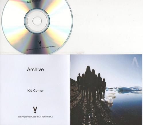 ARCHIVE - KID CORNER - UK PROMO CD SINGLE, CD & DVD, CD Singles, Neuf, dans son emballage, Rock et Metal, 1 single, Envoi