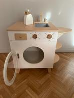 Houten speelgoed wasmachine verbaudet, Kinderen en Baby's, Ophalen, Zo goed als nieuw, Meubelstuk of Keukentje