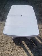 Platsike tafel perfecte staag, Tuin en Terras, Ophalen, Zo goed als nieuw