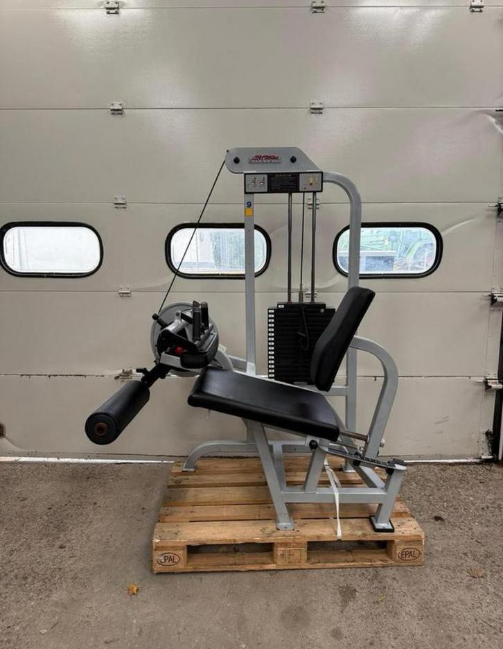 Life Fitness Pro1 legcurl / seated leg curl / beinbeuger, Sports & Fitness, Équipement de fitness, Utilisé, Autres types, Bras