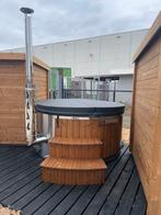 Full option Thermowood hottub + geïntegreerde kachel hot tub, Tuin en Terras, Ophalen of Verzenden