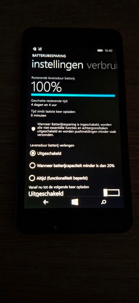 Microsoft (Nokia) Lumia 640 smartphone., Télécoms, Téléphonie mobile | Housses, Coques & Façades | Nokia, Comme neuf, Housse ou Sac