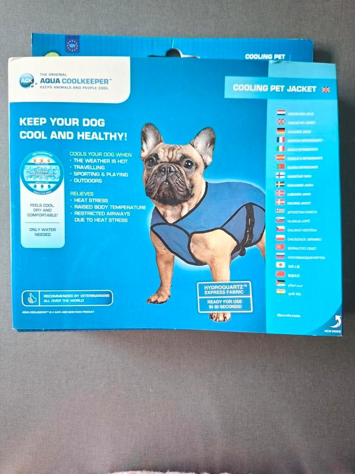 Koeljasje voor honden, Dieren en Toebehoren, Overige Dieren-accessoires, Zo goed als nieuw, Ophalen