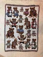 Foulard kleedje plaid teddyberen 171/124, Huis en Inrichting, Woonaccessoires | Plaids en Woondekens, Ophalen of Verzenden