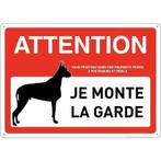 Plaque Attention au Chien, Envoi, Neuf