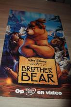 Glanzend ( 2-zijdig ) poster ,Brother Bear ,Disney ,70x40 cm, Verzamelen, Plaatje of Poster, Overige figuren, Zo goed als nieuw
