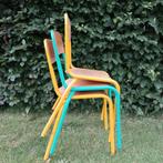 franse schoolstoelen, Enlèvement, Cinq, Six Chaises ou plus, Utilisé, Métal