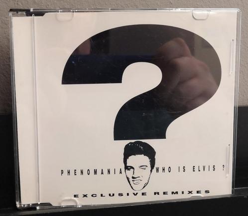 Phenomania - Who Is Elvis? (Excl Remixes) Maxi-Single België, CD & DVD, CD | Autres CD, Comme neuf, Enlèvement ou Envoi