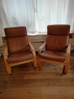 Verikon Furniture Deense loungestoel. €100 voor 2 stuks., Huis en Inrichting, Ophalen, Gebruikt, 75 tot 100 cm, Loungstoel