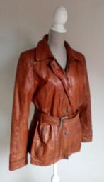 Tom Tailor jasje is superzacht leer medium, Kleding | Dames, Bruin, Maat 42/44 (L), Zo goed als nieuw, Jasje