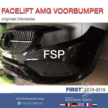 W176 FACELIFT AMG Voorbumper zwart Mercedes A Klasse 2018 co beschikbaar voor biedingen