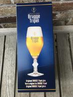 GLAS BRUGGE TRIPEL NIEUW, Verzamelen, Glas en Drinkglazen, Ophalen of Verzenden, Nieuw, Bierglas