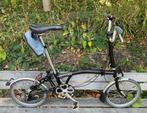 Vouwfiets Brompton M3L - zwart, Ophalen of Verzenden