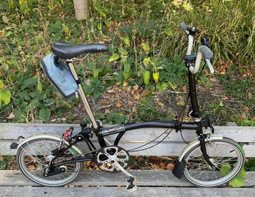 Vouwfiets Brompton M3L - zwart beschikbaar voor biedingen