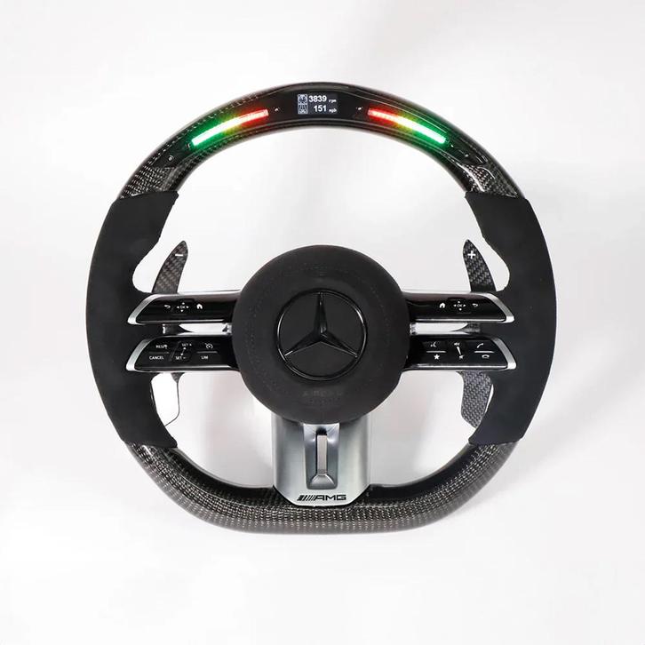 Mercedes LED Carbon dragonfly stuur compleet AMG, Auto-onderdelen, Besturing, Mercedes-Benz, Nieuw, Ophalen of Verzenden