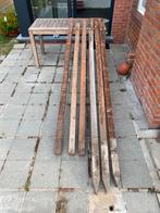 Azobe palen, Tuin en Terras, Ophalen, Palen, Zo goed als nieuw, Hardhout
