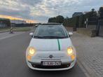 FIAT 500, Auto's, Stof, Cabriolet, Wit, Handgeschakeld