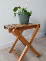 Magnifique tabouret pliable en bois, vintage, Maison & Meubles, Enlèvement ou Envoi, Comme neuf