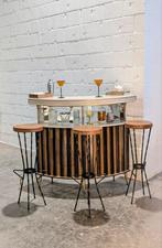 Bar vintage des années 1960, Enlèvement, Vintage bar, Mancave, Feel-gooddesign