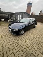 BMW 318D automaat, Auto's, BMW, Automaat, Blauw, Leder, Bedrijf