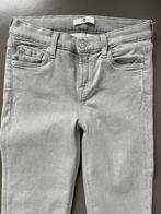 Lichtgrijze jeansbroek met strass van 7forallmankind maat 26, Kleding | Dames, Spijkerbroeken en Jeans, Ophalen of Verzenden, Zo goed als nieuw